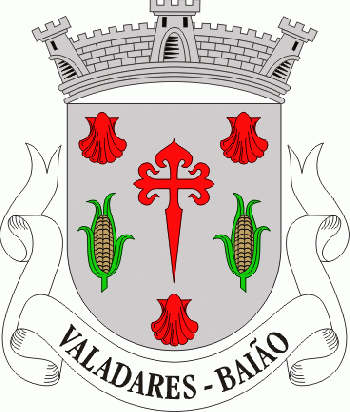 Brasão de Valadares (Baião)/Arms (crest) of Valadares (Baião)