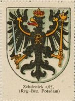 Wappen von Zehdenick/Arms (crest) of Zehdenick