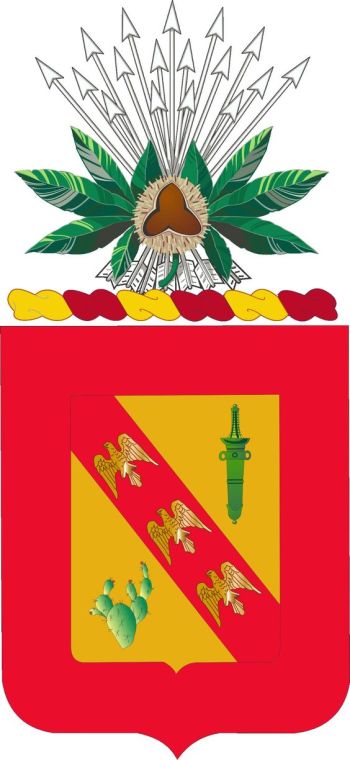Coat of arms (crest) of the 134th Field Artillery Battalion, Ohio Army National Guard