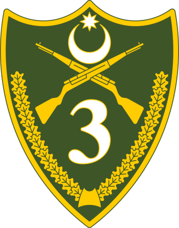 Blason de 3rd Army, Azerbaijan Armed Forces/Arms (crest) of 3rd Army, Azerbaijan Armed Forces