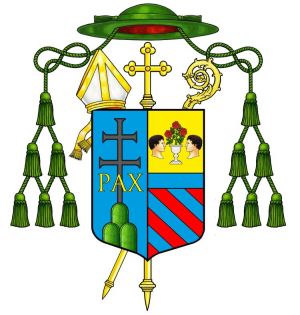 Arms (crest) of Adeodato Antonio Giovanni Luigi Caleffi