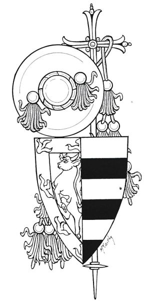 Arms (crest) of Enrique de Borja y Aragón