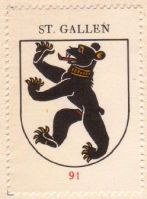 Wappen von Sankt Gallen/Arms (crest) of Sankt Gallen