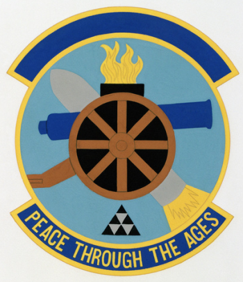 Coat of arms (crest) of the 90th Munitions Maintenance Squadron, US Air Force
