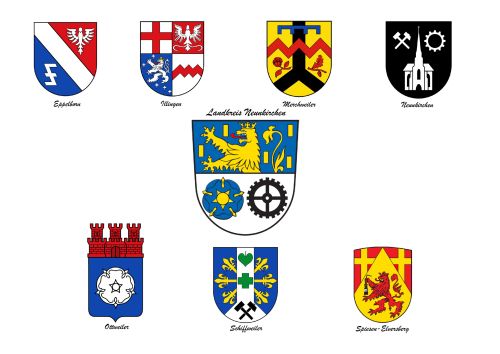 Arms in the Neunkirchen District