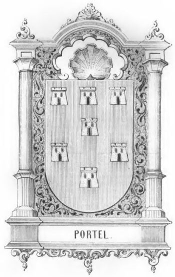 Coat of arms (crest) of Portel (city)