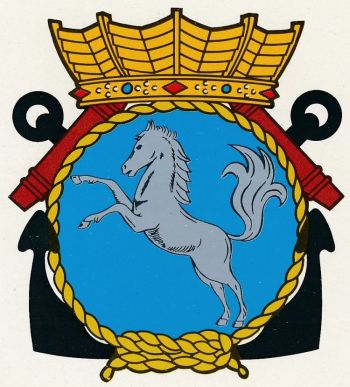 Coat of arms (crest) of the Zr.Ms. Willem van der Zaan, Netherlands Navy