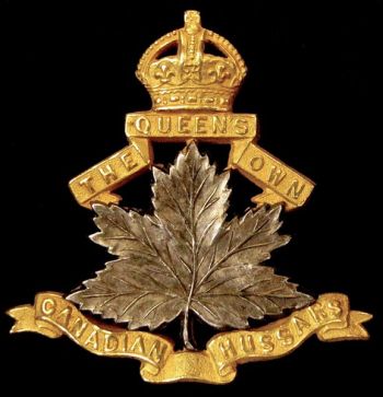 Coat of arms (crest) of the 10th The Queen's Own Canadian Hussars, Canadian Army