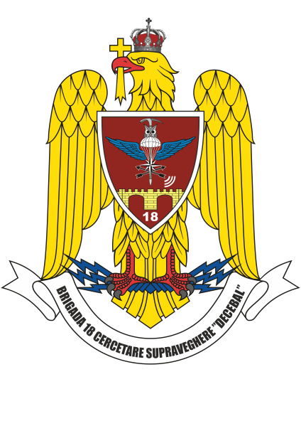 File:18th Exploration and Surveillance Brigade Decebal, Romanian Army.png