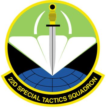 Coat of arms (crest) of the 22nd Special Tactics Squadron, US Air Force