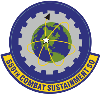 Coat of arms (crest) of the 559th Combat Sustainment Squadron, US Air Force