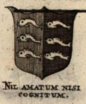 Arms (crest) of Bartholomew of Exeter