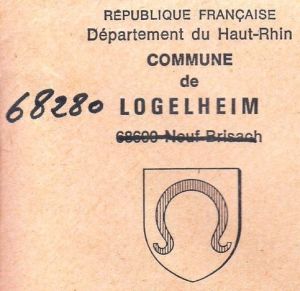 Blason de Logelheim/Coat of arms (crest) of {{PAGENAME