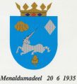 Wapen van Menaldumadeel/Coat of arms (crest) of Menaldumadeel