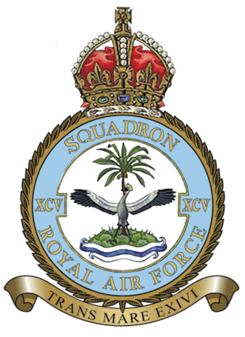 Coat of arms (crest) of the No 95 Squadron, Royal Air Force