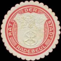 Wappen von Radebeul/Arms (crest) of Radebeul