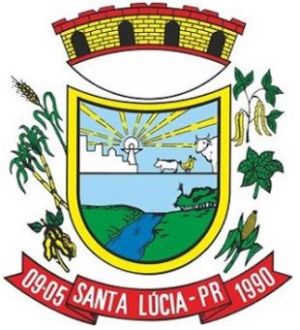 Brasão de Santa Lúcia (Paraná)/Arms (crest) of Santa Lúcia (Paraná)