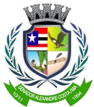 Brasão de Senador Alexandre Costa/Arms (crest) of Senador Alexandre Costa