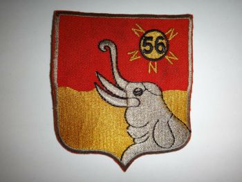 Coat of arms (crest) of the 56th Infantry Regiment, ARVN