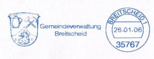 Coat of arms (crest) of Breitscheid (Hessen)