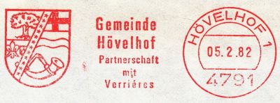 Wappen von Hövelhof/Coat of arms (crest) of Hövelhof