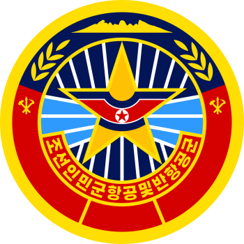 Coat of arms (crest) of Korean People's Army Air and Anti-Air Force