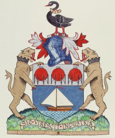 Arms (crest) of Shire of Altona