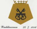 Wapen van Waddinxveen/Coat of arms (crest) of Waddinxveen