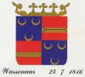 Wapen van Wassenaar/Coat of arms (crest) of Wassenaar