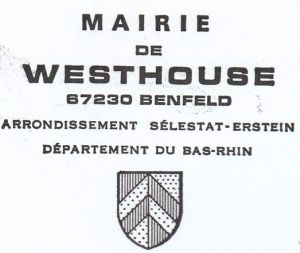 Blason de Westhouse