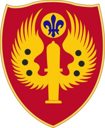 Coat of arms (crest) of 463rd Airborne Field Artillery Battalion, US Army