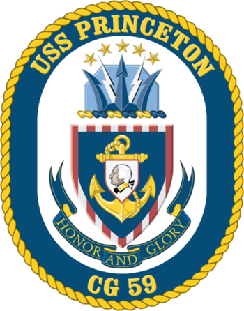 Coat of arms (crest) of Cruiser USS Princeton