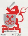 Wapen van Leiden/Coat of arms (crest) of Leiden