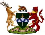 Arms of Peterborough]]Peterborough (Ontario) a municipality in Ontario, Canada