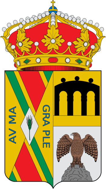 Escudo de Sangarrén/Arms (crest) of Sangarrén