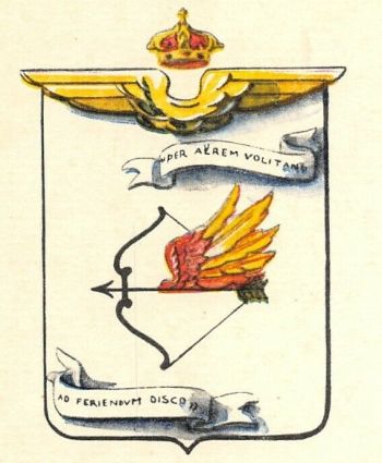 Coat of arms (crest) of the 3rd Fighter Training Squadron, Regia Aeronautica