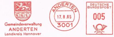Wappen von Anderten