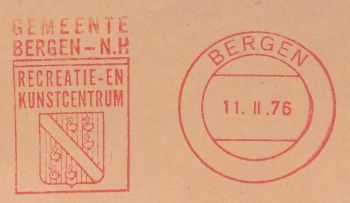 Wapen van Bergen (NH)/Coat of arms (crest) of Bergen (NH)