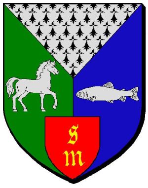 Blason de Bujaleuf/Arms (crest) of Bujaleuf