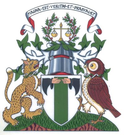 Arms of Chartered Society of Forensic Sciences