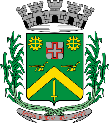 Coat of arms (crest) of Santa Bárbara d'Oeste