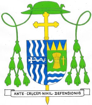 Arms (crest) of Robert James Carlson