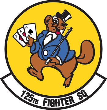 Coat of arms (crest) of the 125th Fighter Squadron, Oklahoma Air National Guard