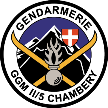 Coat of arms (crest) of the Mobile Gendarmerie Group II-5, France
