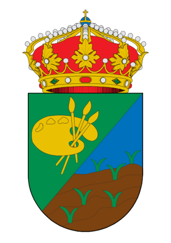 Escudo de Zurbarán/Arms (crest) of Zurbarán