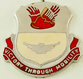 Coat of arms (crest) of 26th Transportation Battalion, US Army