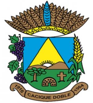 Brasão de Cacique Doble (Rio Grande do Sul)/Arms (crest) of Cacique Doble (Rio Grande do Sul)
