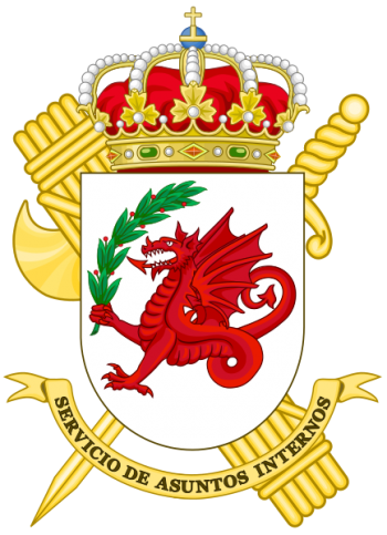 Coat of arms (crest) of Internal Affairs, Guardia Civil
