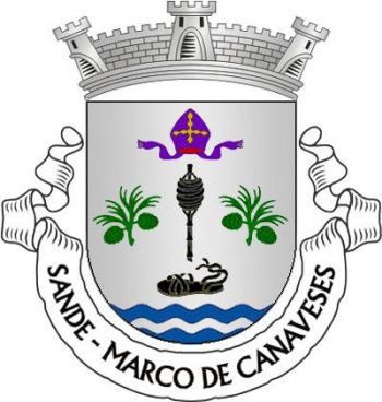 Brasão de Sande (Marco de Canaveses)/Arms (crest) of Sande (Marco de Canaveses)