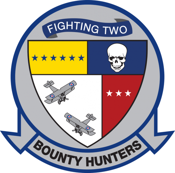 File:Strike Fighter Squadron 2 (VFA-2) Bounty Hunters, US Navy.png